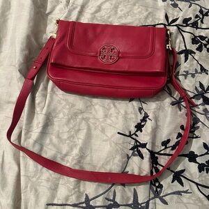 Tory Burch red crossbody